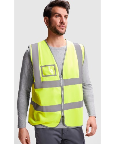 Chaleco Alta Visibilidad con Identificador