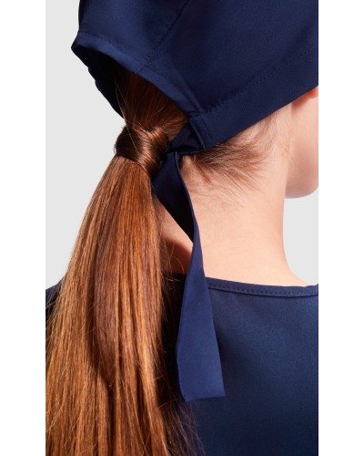 Gorro Sanitario Unisex con Cintas para Ajuste Posterior. 100% Poliéster microfibra, 150 g/m²
