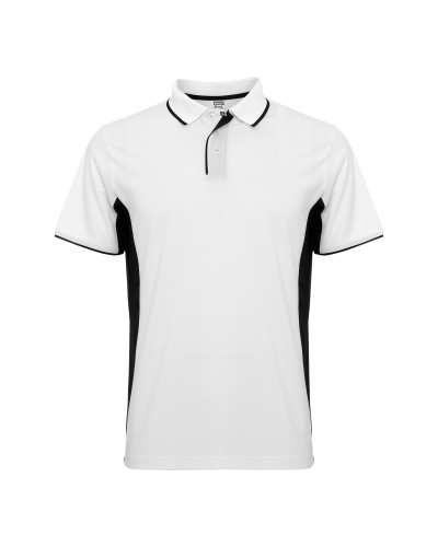 Polo Técnico. 100% poliéster piqué , 150 g/m²
