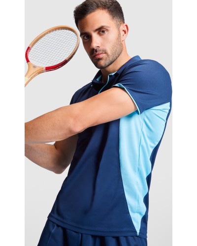 Polo Técnico. 100% poliéster piqué , 150 g/m²