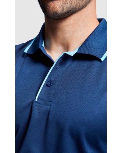 Polo Técnico. 100% poliéster piqué , 150 g/m²