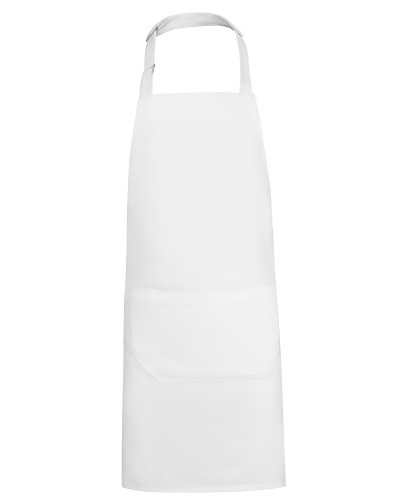 Delantal Peto Tejido Reciclado 65% pol. reciclado y 35% alg. reciclado, 250 g/m² .