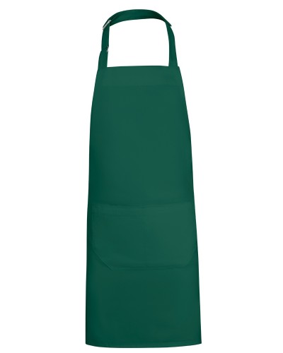 Delantal Peto Tejido Reciclado 65% pol. reciclado y 35% alg. reciclado, 250 g/m² .