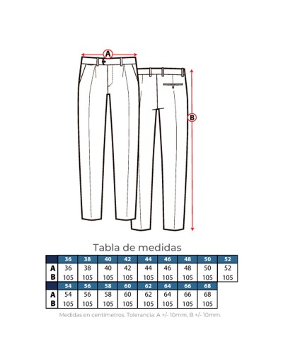 Pantalón Camarero Antimanchas