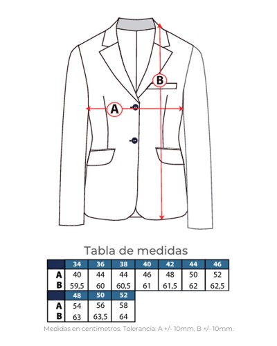 Americana Corta Mujer
