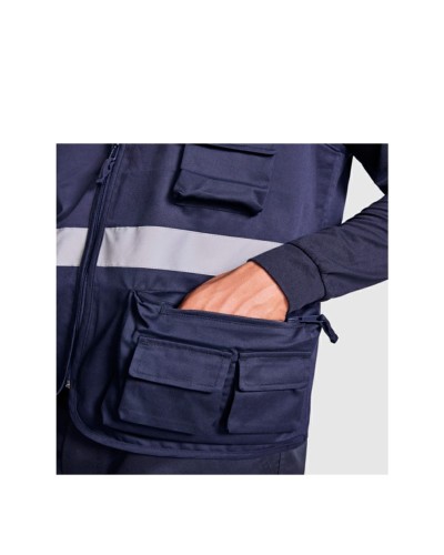 Chaleco Multibols. Alta Visibilidad. 65 % polyester - 35% Algodón.
