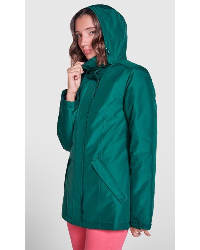 Parka Acolchada Tejido Impermeable. 100% Poliéster 400g/m²