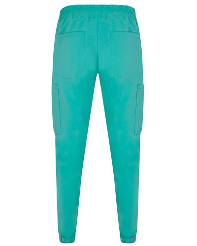Jogger tej. PureStretch. 73%Pes. 21%Ray. 6%Ea.180 gr. CIRUELA