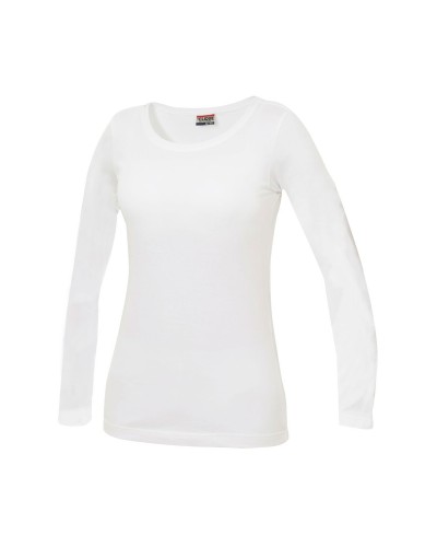 Camiseta Elástica manga larga. 95% Alg. 5% Elas. 170gr/m2