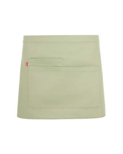 Delantal corto. 100% alg.org.hidr.240 g/m2 GROSELLA