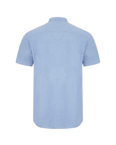 Camisa Oxford Stretch m/c 140 gr/m2 CELESTE