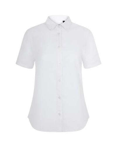 Blusa Oxford Stretch m/c 140 gr/m2 CELESTE