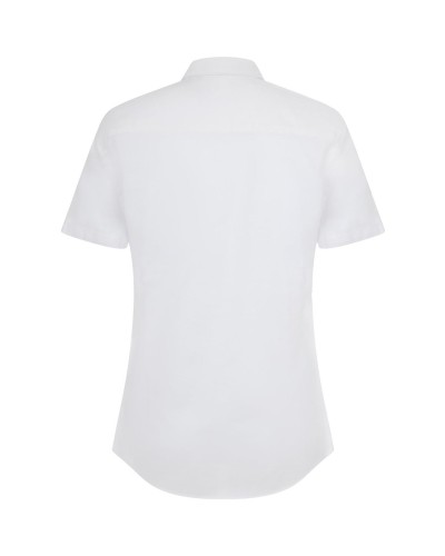 Blusa Oxford Stretch m/c 140 gr/m2 CELESTE