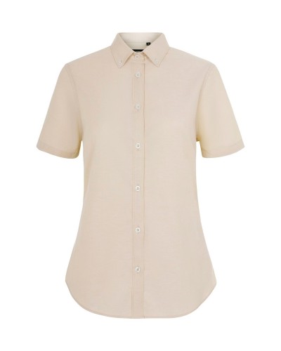 Blusa Oxford Stretch m/c 140 gr/m2 CELESTE