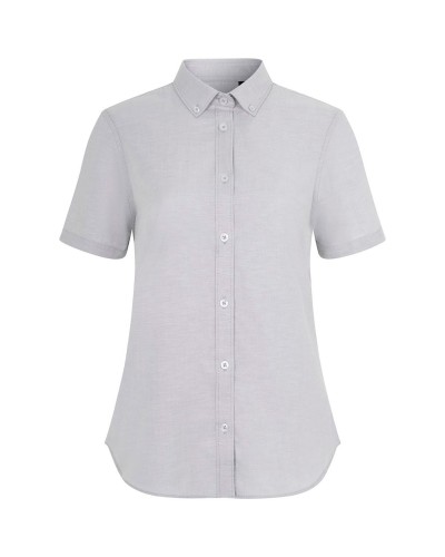 Blusa Oxford Stretch m/c 140 gr/m2 CELESTE