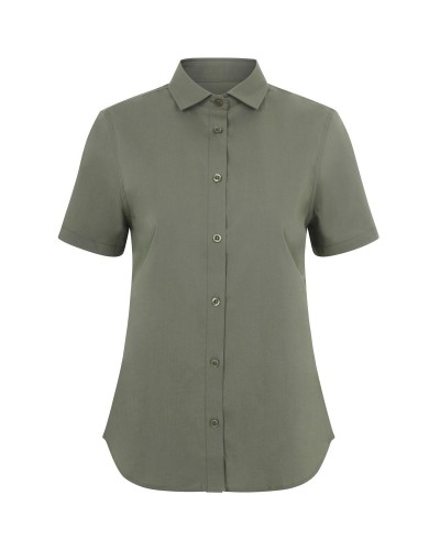 Blusa Stretch m/c 115 gr/m2 VERDE OLIVA CLARO