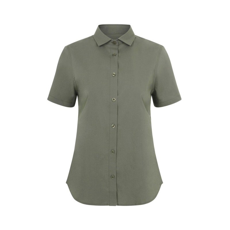 Blusa Stretch m/c 115 gr/m2 VERDE OLIVA CLARO