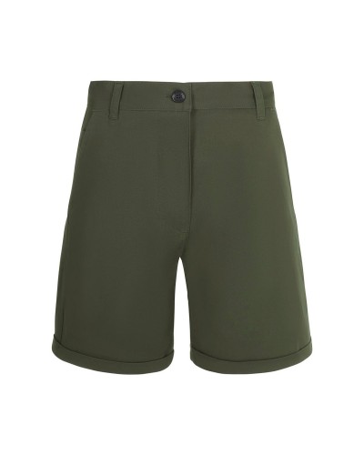 Bermudas Stretch Mujer.260 g/m2 VERDE OLIVA