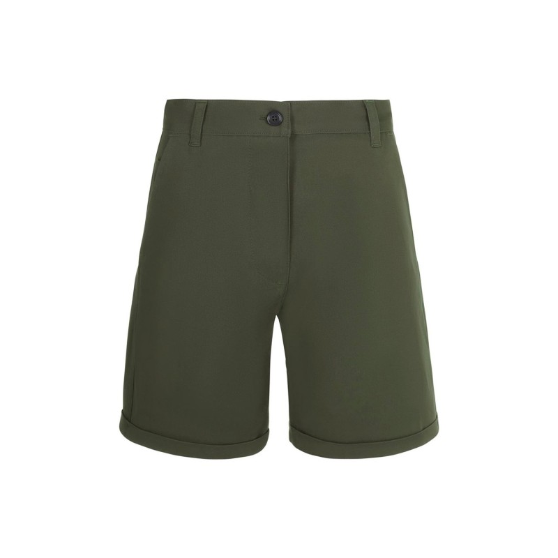 Bermudas Stretch Mujer.260 g/m2 VERDE OLIVA