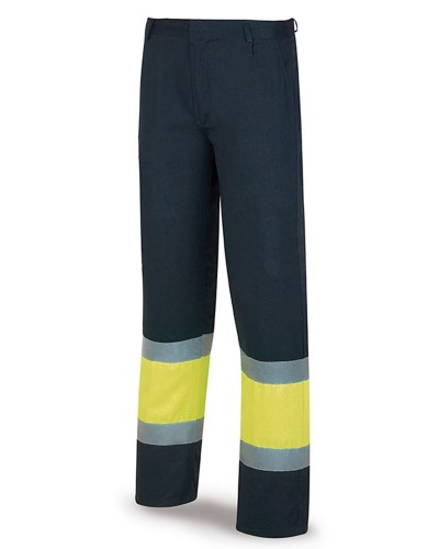 Pantalón Bicolor Alta Visibilidad Ignífugo y Antiestático