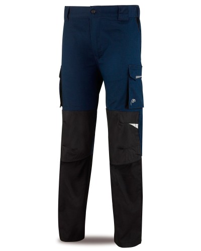 Pantalón Multibol Tej Stretch. 58% Pol-39% Alg-3% Elas GRIS/NEGRO