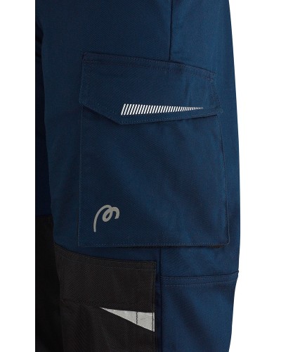 Pantalón Multibol Tej Stretch. 58% Pol-39% Alg-3% Elas GRIS/NEGRO