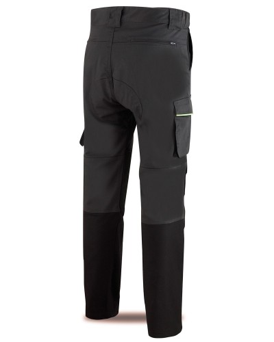 Pantalón Multibol Tej Stretch. 58% Pol-39% Alg-3% Elas GRIS/NEGRO