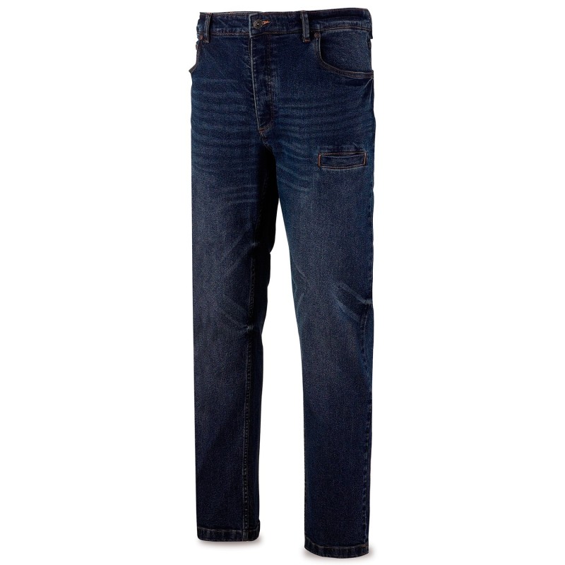 Pantalón Vaquero Stretch Multibols. 99% Alg. 1% Elas. 310 gr/m2.