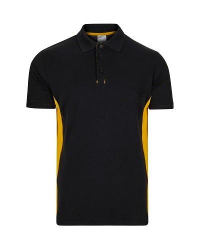 Polo Bicolor Tejido Transpirable