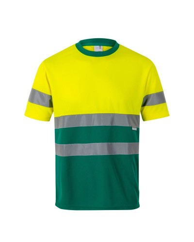 Camiseta Téc Bicolor A/V