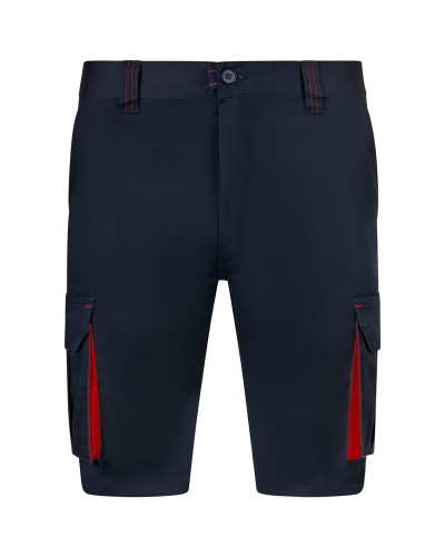 Berm Stretch Bicolor. 46% Alg.38%EME16%Pol.240 g/m2 NEGRO/ROJO