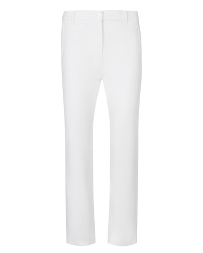 Pant. Chino Stretch Mujer. 98% Algo.2% Elas.260 g/m2 VERDE OLIVA