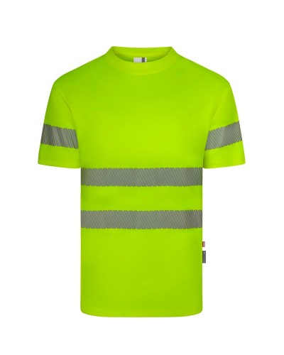 Camiseta Poliéster Reciclado M/C Cinta Segmentada. UPF 50+