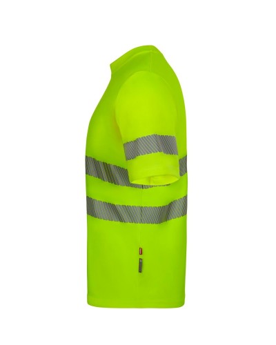 Camiseta Poliéster Reciclado M/C Cinta Segmentada. UPF 50+