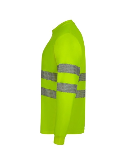 Camiseta Poliéster Reciclado M/L Cinta Segmentada. UPF 50+