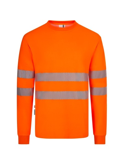 Camiseta Algodón M/L Cinta Segmentada. Piqué. 55% alg. 45% pol. 150 g/m2