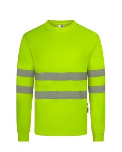 Camiseta Algodón M/L Cinta Segmentada. Piqué. 55% alg. 45% pol. 150 g/m2