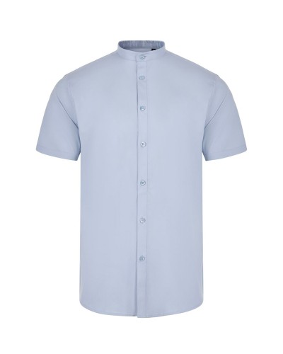 Camisa Stretch M/Corta. BEIGE CLARO