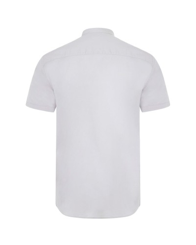 Camisa Stretch M/Corta. BEIGE CLARO