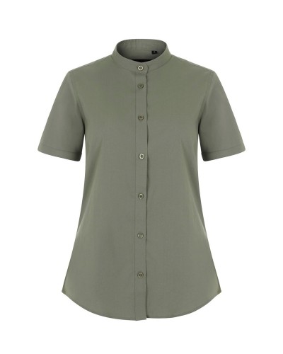 Blusa Stretch M/Corta. CELESTE