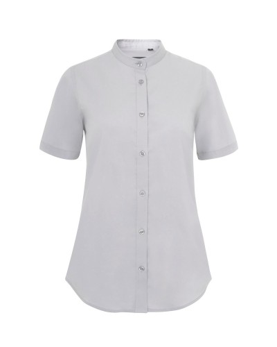 Blusa Stretch M/Corta. CELESTE
