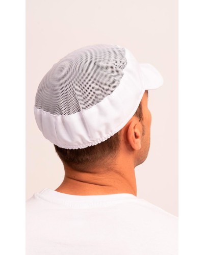 Pack Gorra con visera, 10 unid. 65% Pol. 35% Alg. Rejilla 100% Poliéster