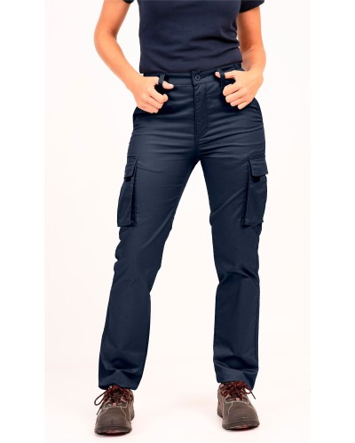 Pantalón de trabajo Elástico e Hidrofugado. 70% Pol. 26% Alg. 4% Elas. 240gr/m2