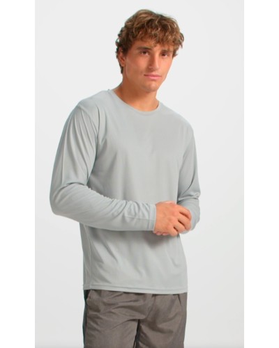 Camiseta Técnica M/L. 100% Pol. Reciclado.125 g/m²