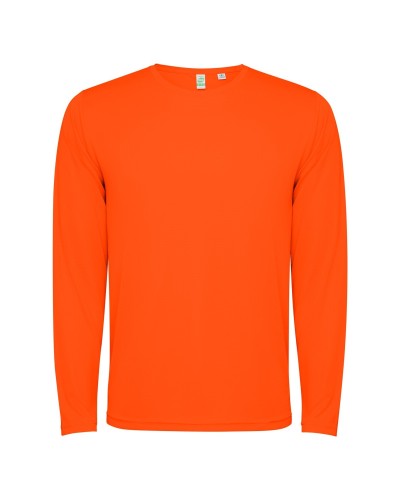 Camiseta Técnica M/L. 100% Pol. Reciclado.125 g/m²