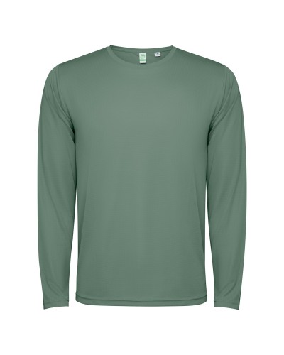 Camiseta Técnica M/L. 100% Pol. Reciclado.125 g/m²
