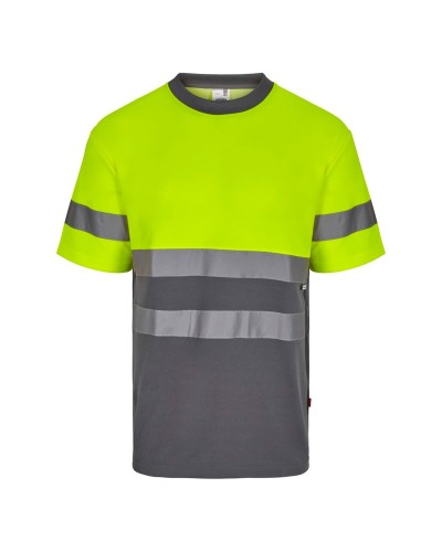 Camiseta Algodón Bicolor. Piqué. 55% alg. 45% pol. 150 g/m2