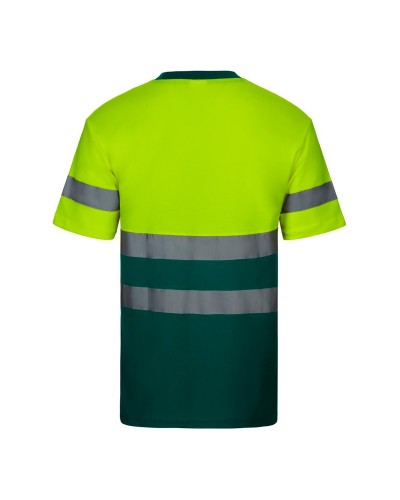 Camiseta Algodón Bicolor. Piqué. 55% alg. 45% pol. 150 g/m2