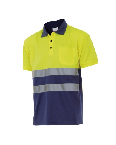 Polo Bicolor A.V Transpirable