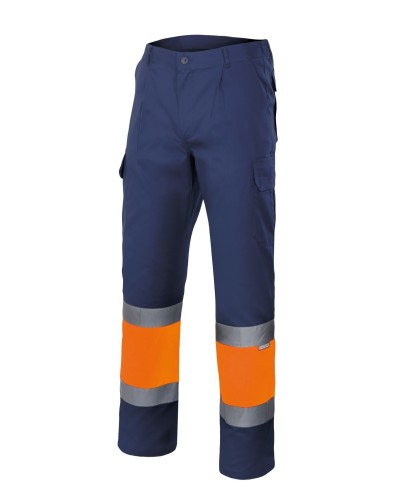 Pantalón Bicolor Forrado Alta Visibilidad